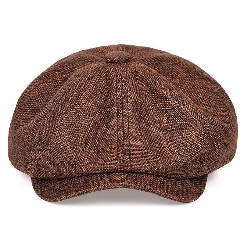 Polyester Newsboy Cap for Men and Women