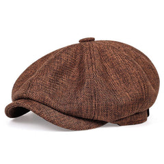 Polyester Newsboy Cap for Men and Women