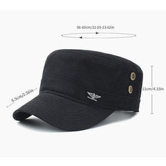 Men Flat Top Hat