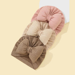 3-Pack Baby Bow Hats
