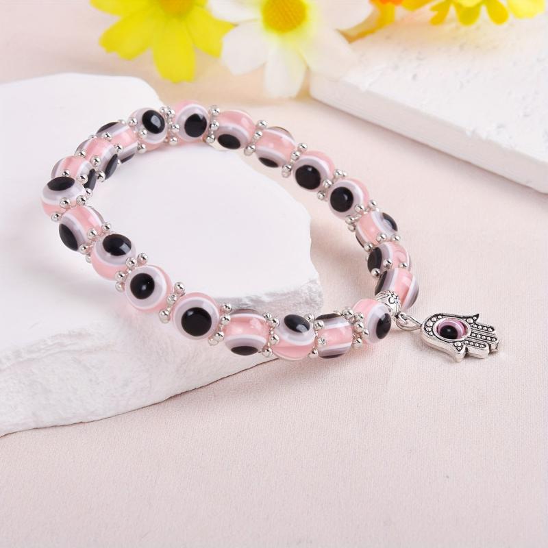 Vintage Devil's Eye Stretch Bracelet