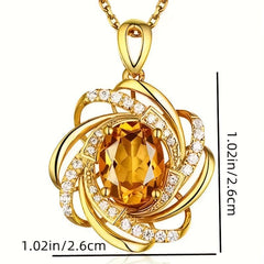 Sunflower Pendant Necklace & Jewelry Accessories for Women Girls
