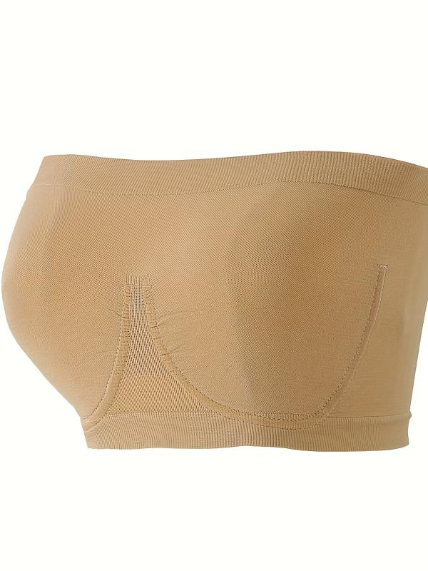 Strapless Bandeau Bra Comfy & Breathable Everyday Bra