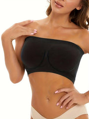 Strapless Bandeau Bra Comfy & Breathable Everyday Bra