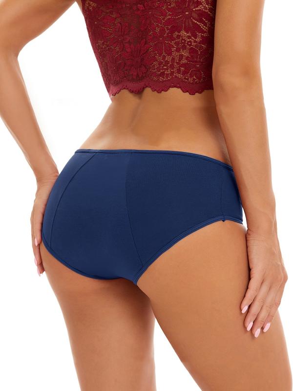 2pcs Cotton Period Panties Leak-proof Intimates Comfortable & Breathable