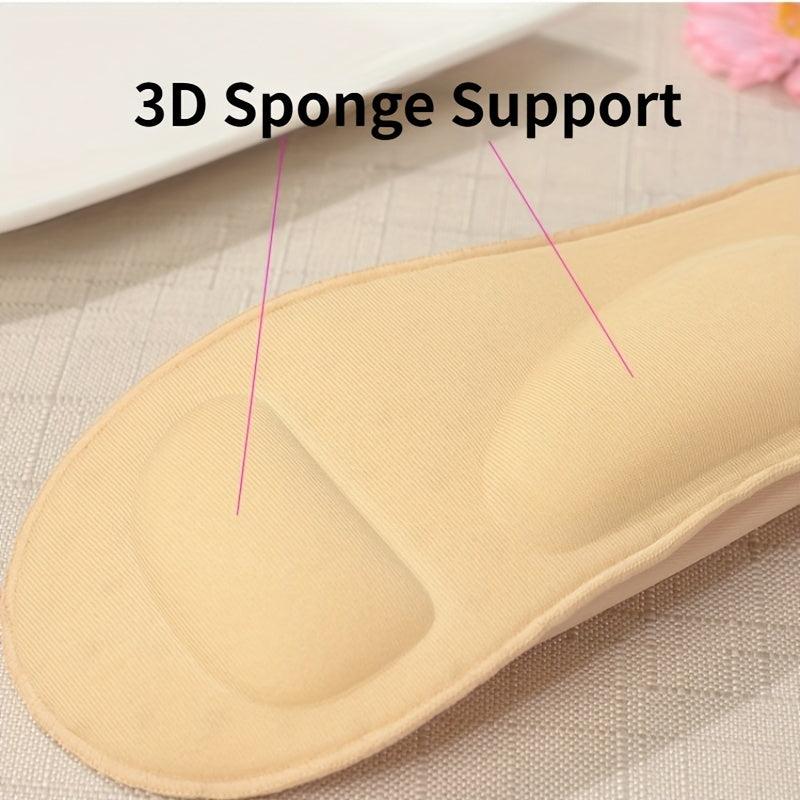 2 Pairs Solid No Show Socks Low Cut Invisible Socks Women's Stockings