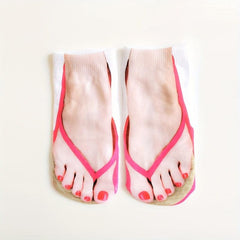 Funny Pattern Mid Tube Socks Women's Socks & Hosiery