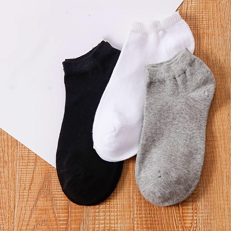 5 Pairs Women's Sports Short Socks Soft Breathable Ankle Stockings