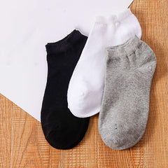 5 Pairs Women's Sports Short Socks Soft Breathable Ankle Stockings