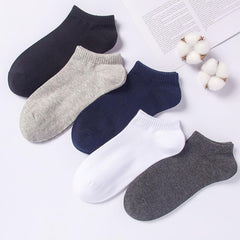 5 Pairs Women's Sports Short Socks Soft Breathable Ankle Stockings