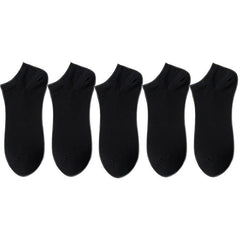 5 Pairs Women's Sports Short Socks Soft Breathable Ankle Stockings
