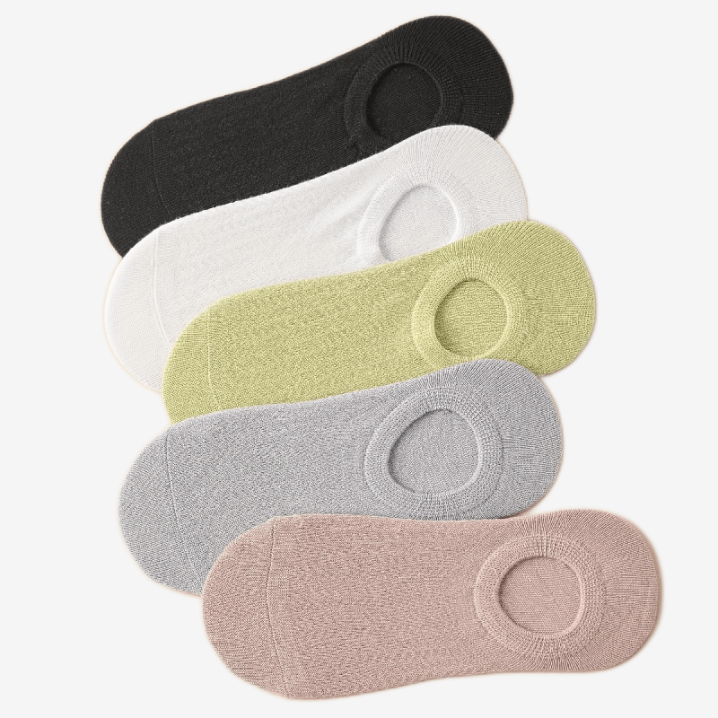 10 Pairs Women's Low Cut Ankle Socks Soft & Lightweight Solid Design