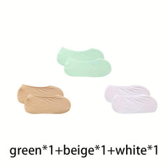 3 Pairs Invisible Socks Low Cut Ankle Socks Women's Stockings