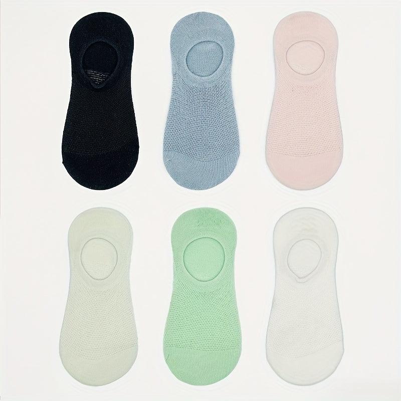 30 Pairs Unisex Solid Ankle Socks Lightweight Soft Low Cut Women's Stockings
