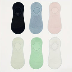 30 Pairs Unisex Solid Ankle Socks Lightweight Soft Low Cut Women's Stockings