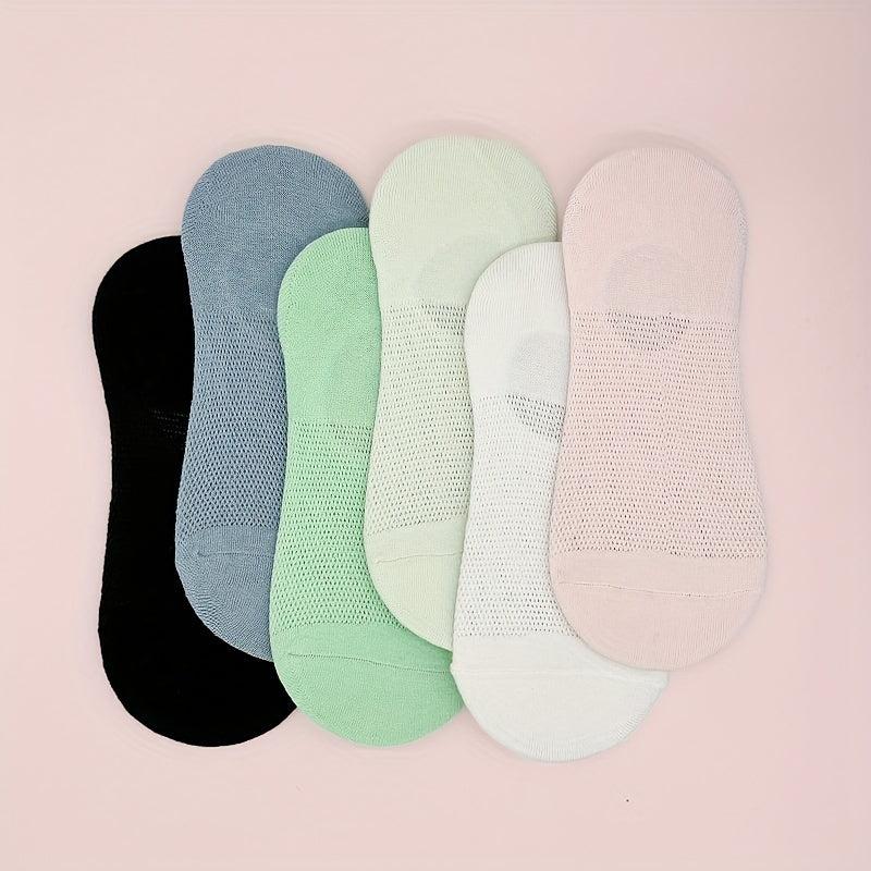 30 Pairs Unisex Solid Ankle Socks Lightweight Soft Low Cut Women's Stockings