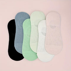 30 Pairs Unisex Solid Ankle Socks Lightweight Soft Low Cut Women's Stockings