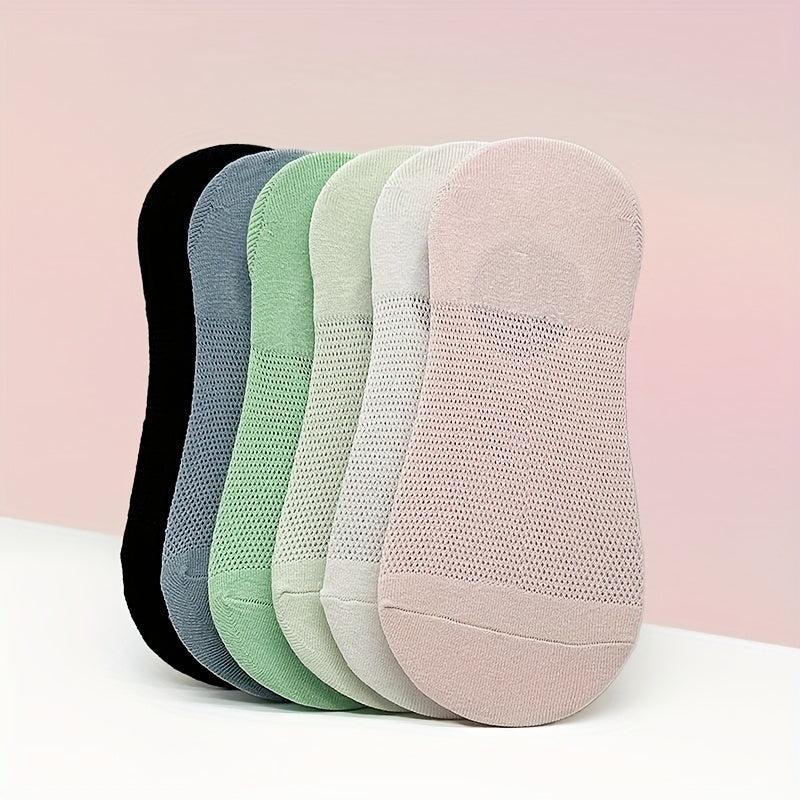 30 Pairs Unisex Solid Ankle Socks Lightweight Soft Low Cut Women's Stockings
