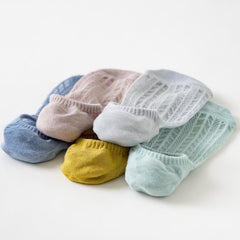10 Pairs Mesh Ankle Socks Hollow Out Low Cut Stockings Women's Hosiery