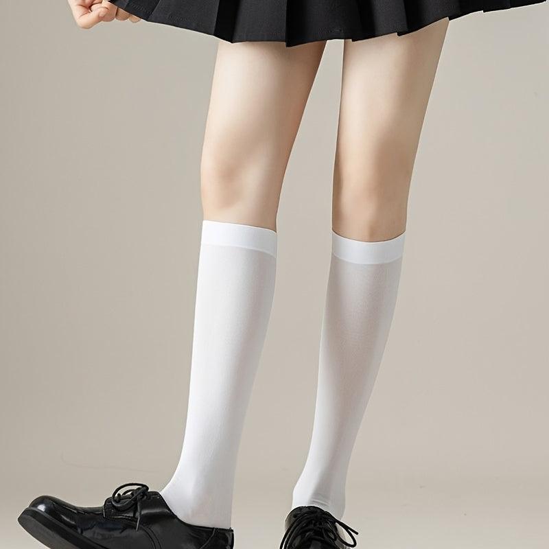 3 Pairs Over The Knee Calf Socks Pack Women's Stockings & Hosiery