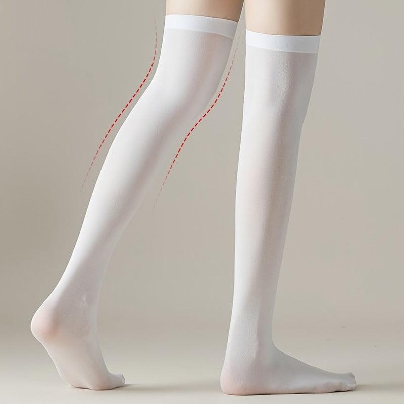 3 Pairs Over The Knee Calf Socks Pack Women's Stockings & Hosiery