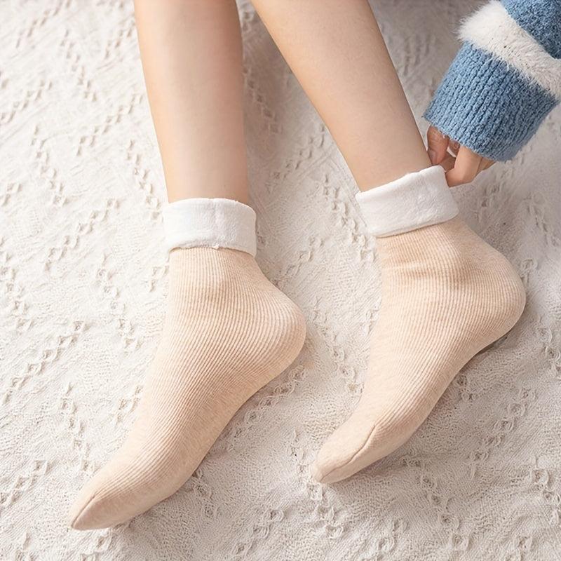 Warm Fuzzy Socks Women's Mid Tube Stockings