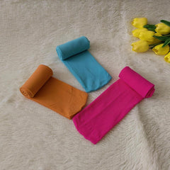 3 Pairs Thigh High Socks Elastic Over The Knee Stockings
