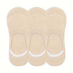 3 Pairs Lightweight Low Cut Ankle Socks Women's Stockings