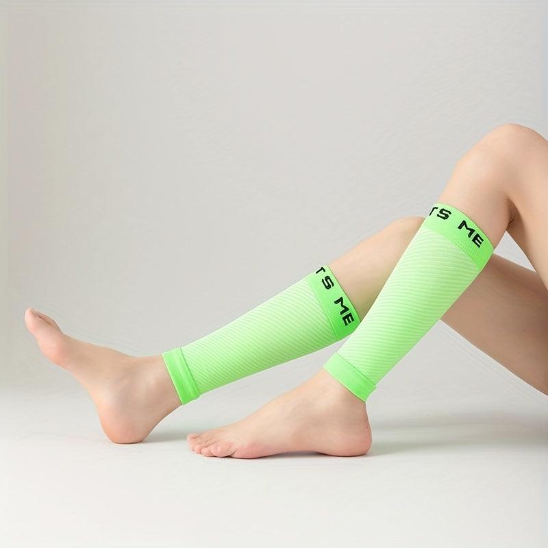2 Pairs Toeless Compression Socks Women's Knee High Stockings