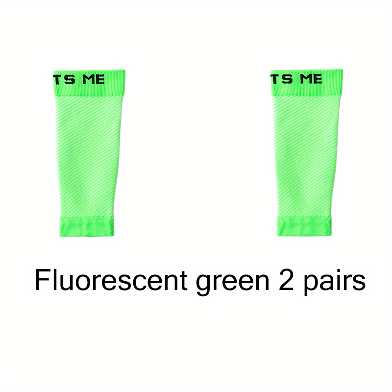 2 Pairs Toeless Compression Socks Women's Knee High Stockings