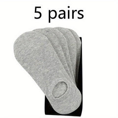 10 Pairs Lightweight Ankle Socks for Women Solid Soft Stockings & Hosiery