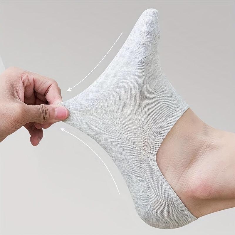 10 Pairs Lightweight Ankle Socks for Women Solid Soft Stockings & Hosiery