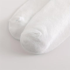 5 Pairs Heart & Star Print Crew Socks Soft & Comfy Stockings for Women