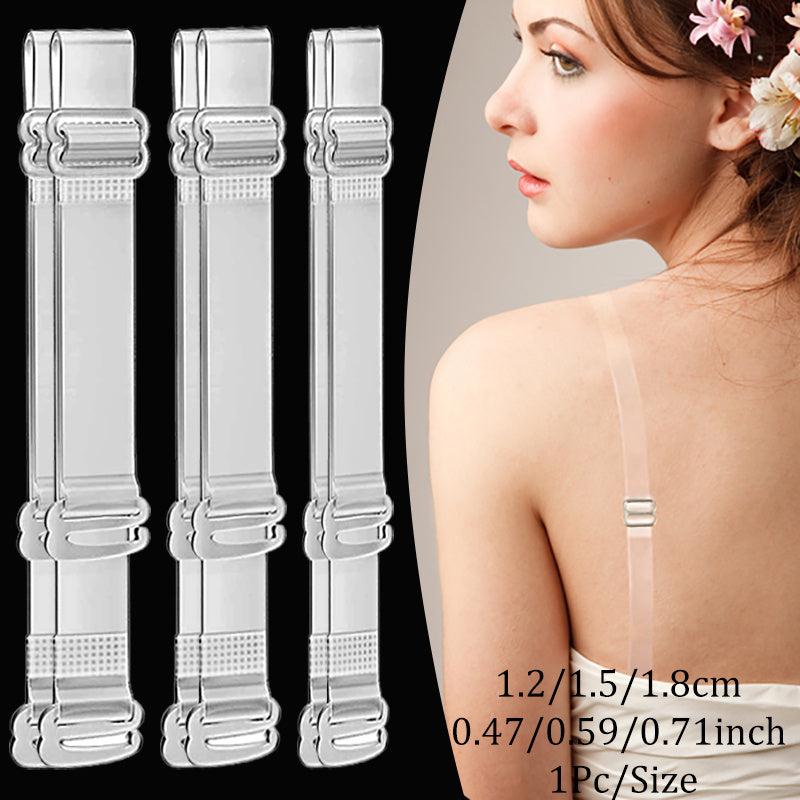 Adjustable Transparent Bra Straps Elastic Non slip