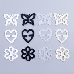 4 Pcs Butterfly Bra Strap Clips Non-slip Invisible Bra Buckle