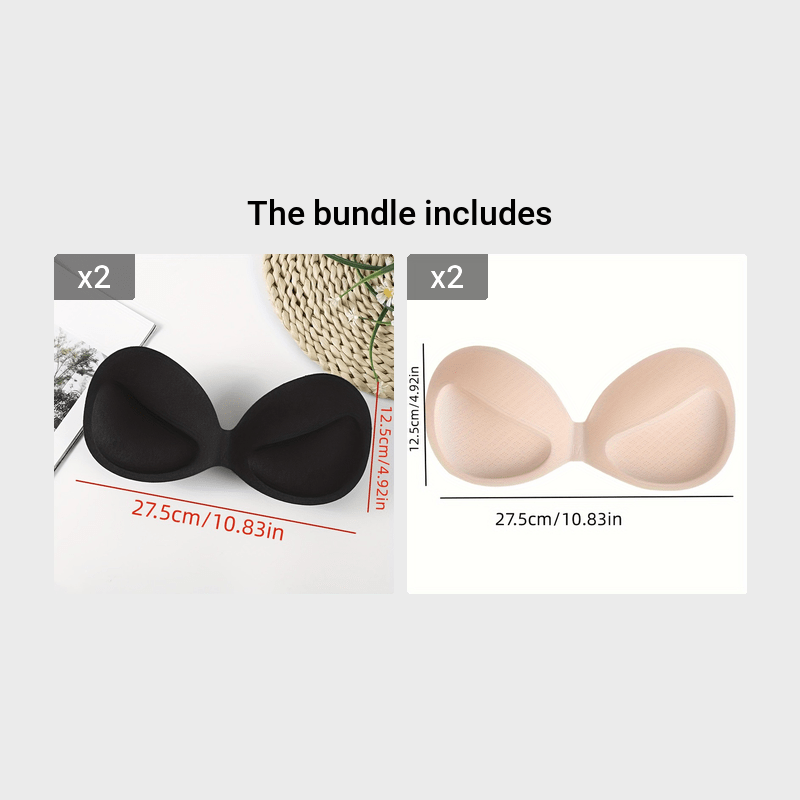 Invisible Push Up Bra Pads Chest Enhancer Women's Lingerie