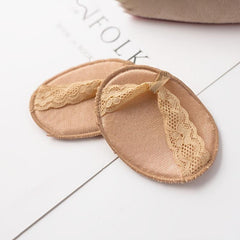 4 Pairs Forefoot Cushion Pads High Heel Insoles Invisible Socks