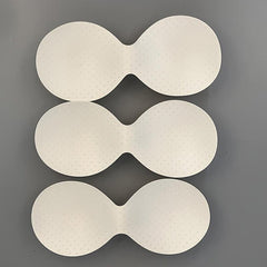3pcs Sponge Bra Insert Pads Anti-convex Chest Enhancer Women's Lingerie