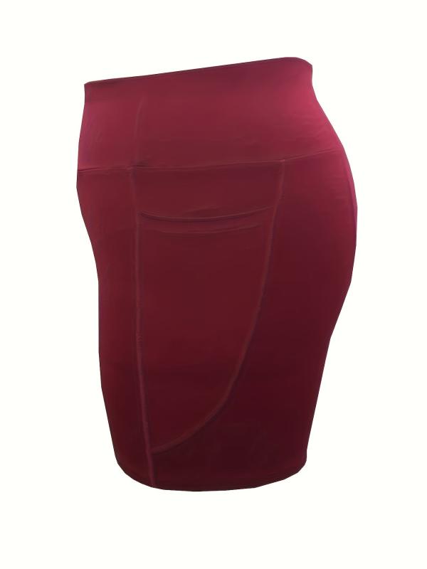 2 Pack Plus Size Fitness Shorts Set High Rise Medium Stretch