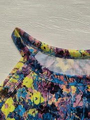 Women's Plus Floral Print Halter Neck Tank Top