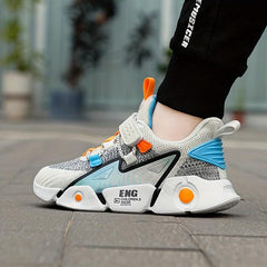 Boys Breathable Running Shoes Casual Platform Sneakers