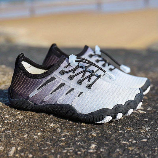 Boy's Striped Quick Dry Water Shoes for Pool Swimming Surfing