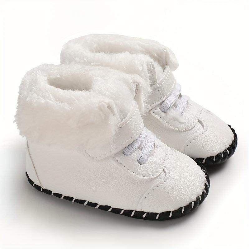 Soft and Warm Baby Girls Boots for Indoor Outdoor Walking