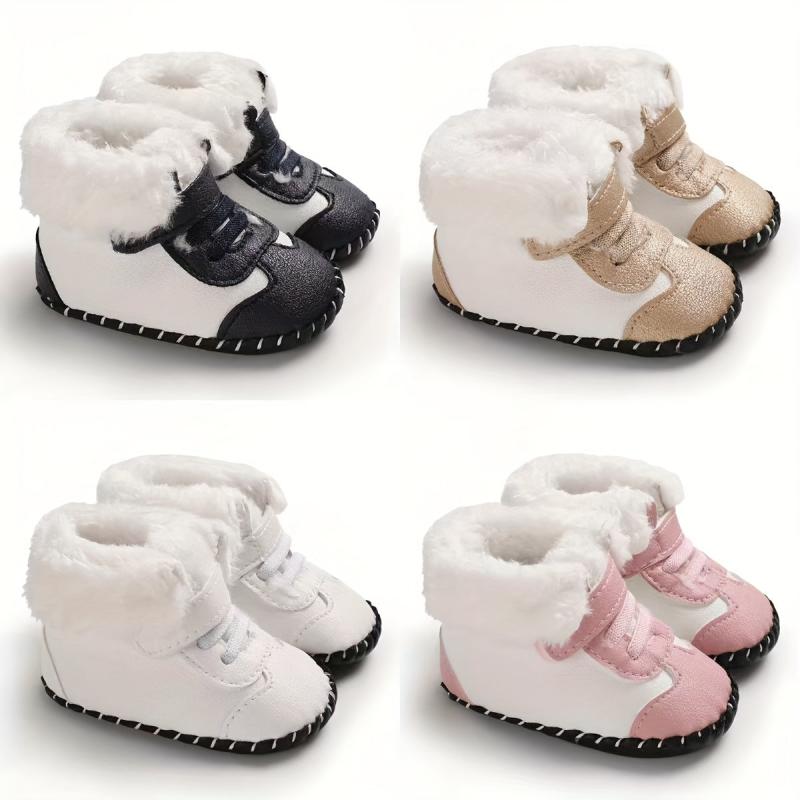Soft and Warm Baby Girls Boots for Indoor Outdoor Walking