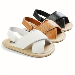 Baby Boys Sandals Soft Sole Non Slip Open Toe For Newborns & First Walkers