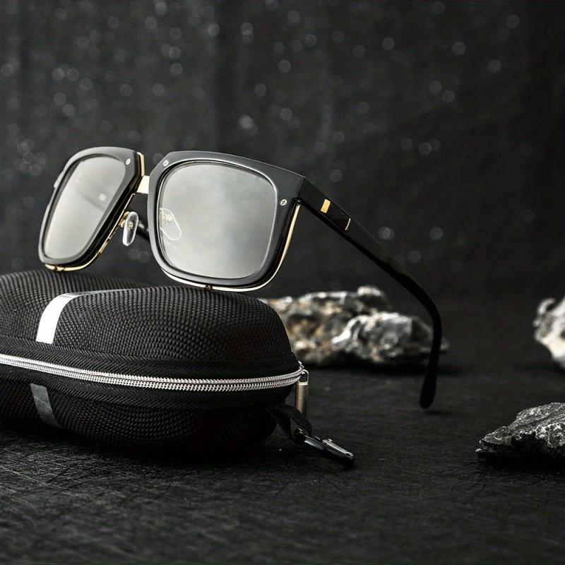 Men's Square Frame Sunglasses Dust Proof Steampunk UV Protection