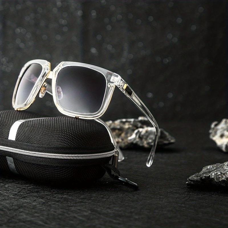 Men's Square Frame Sunglasses Dust Proof Steampunk UV Protection