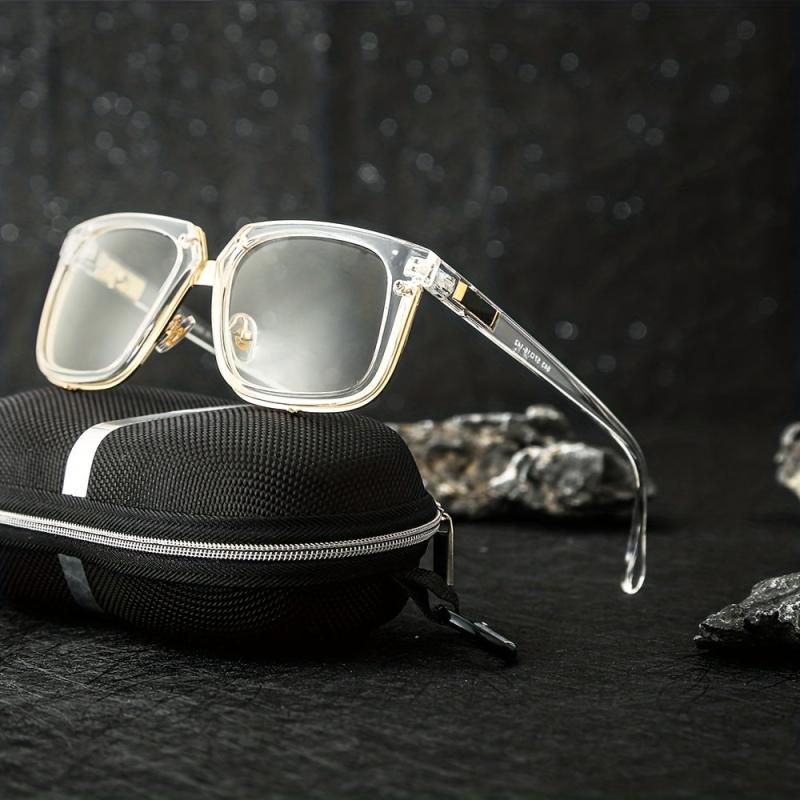 Men's Square Frame Sunglasses Dust Proof Steampunk UV Protection