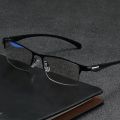 TR90 Titanium Multifocal Reading Glasses Photochromic Progressive Bifocal