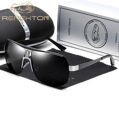 Men's Polarized Sunglasses Large Frame Toad Mirror Series 8743